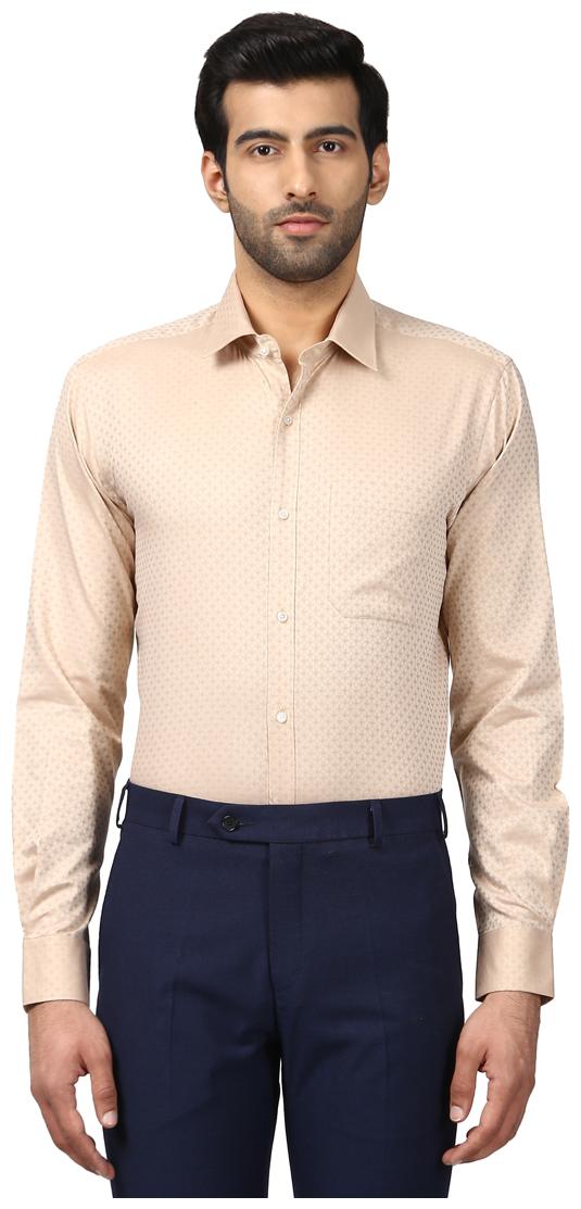 

Raymond Men Regular fit Formal Shirt - Pink