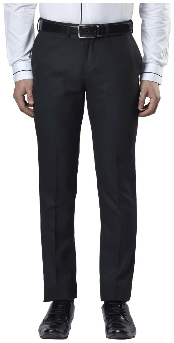 

Raymond Men Solid Slim Fit Formal Trouser - Blue