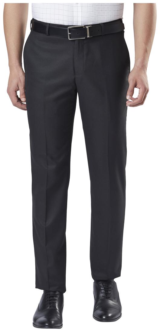 

Raymond Men Solid Slim Fit Formal Trouser - Grey