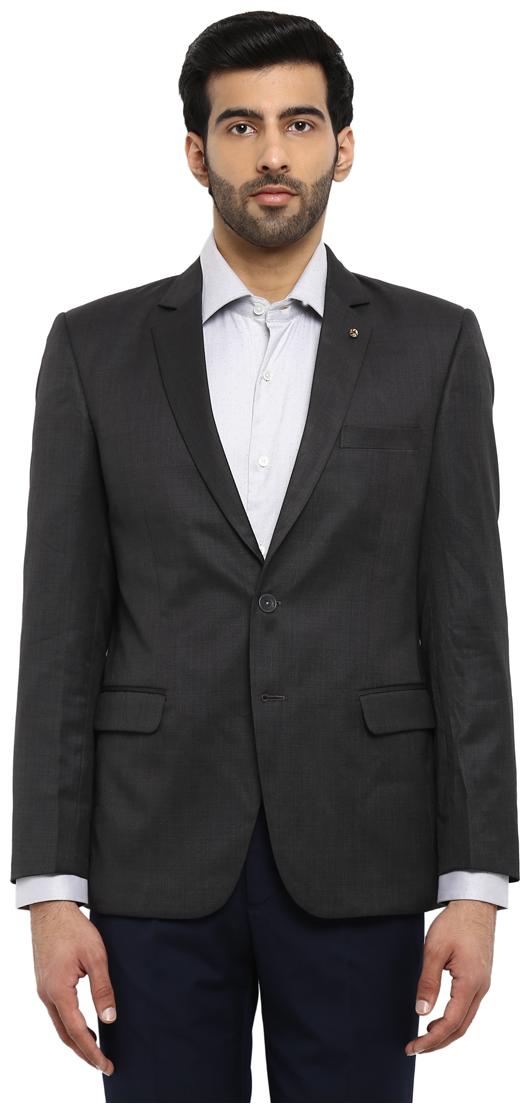 

Raymond Polyester Blend Grey Regualr Fit Suits