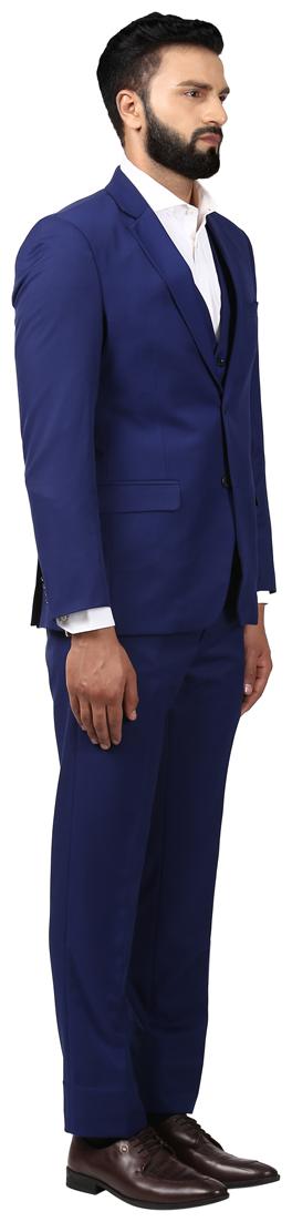 

Raymond Polyester Blend Blue Regualr Fit Suits