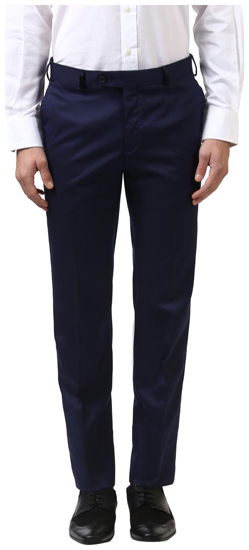 

Raymond Men Solid Slim Fit Formal Trouser - Blue