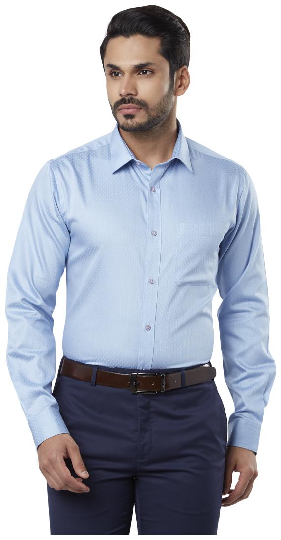 

Raymond Men Slim fit Formal Shirt - Blue