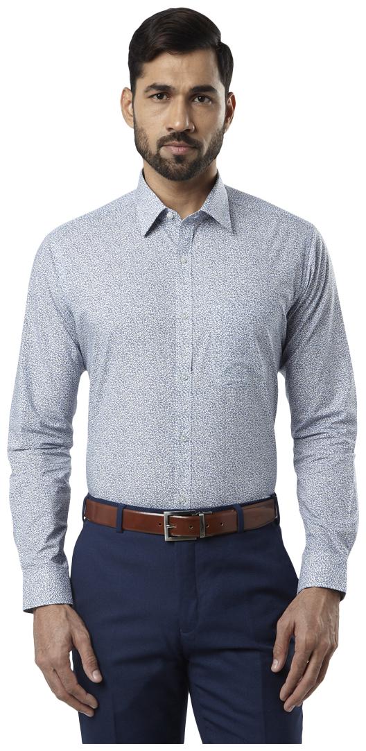 

Raymond Men Slim fit Formal Shirt - Blue