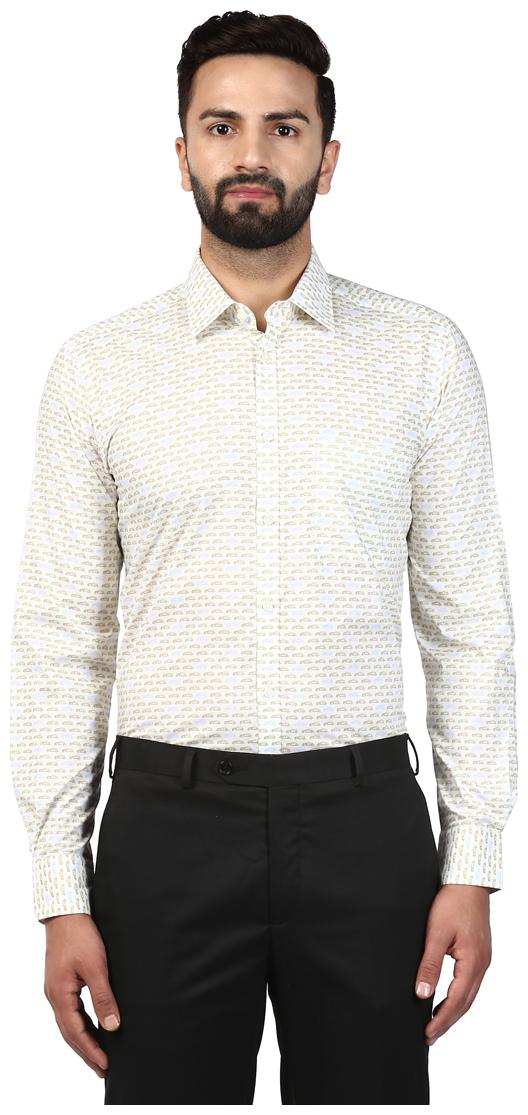 

Raymond Men Regular fit Formal Shirt - White