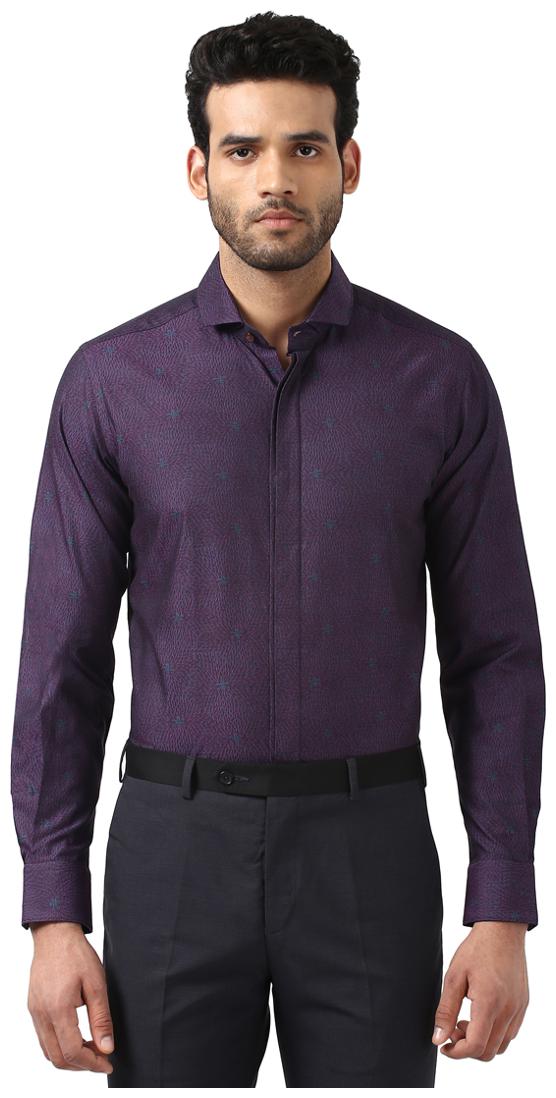 

Raymond Men Regular fit Formal Shirt - Red