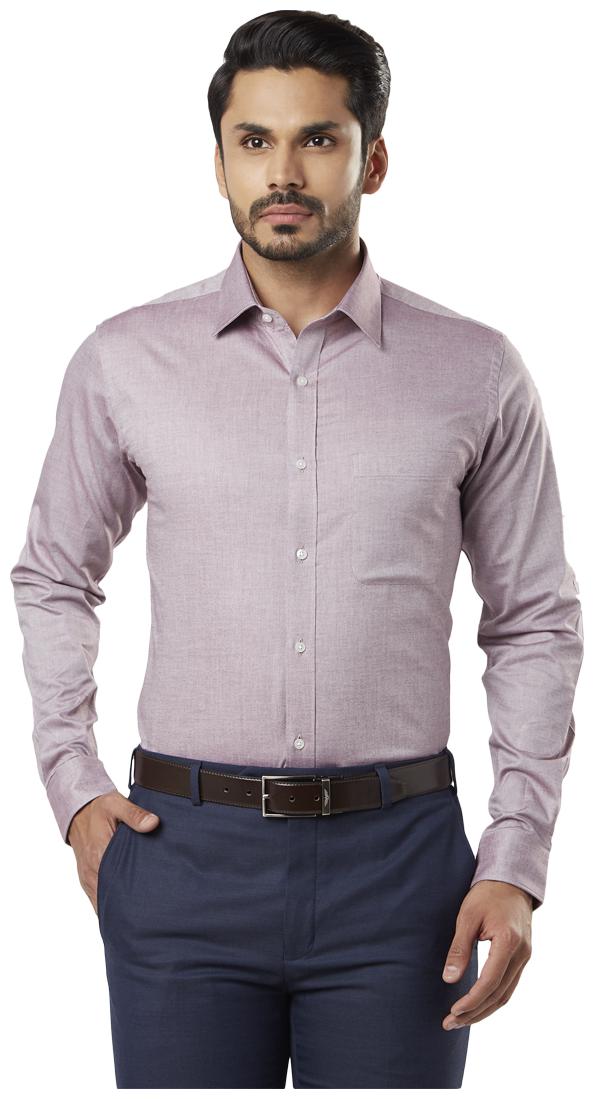 

Raymond Men Slim fit Formal Shirt - Pink