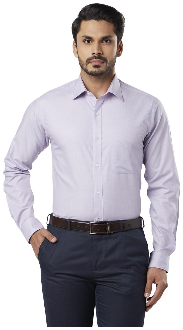

Raymond Men Slim fit Formal Shirt - Purple