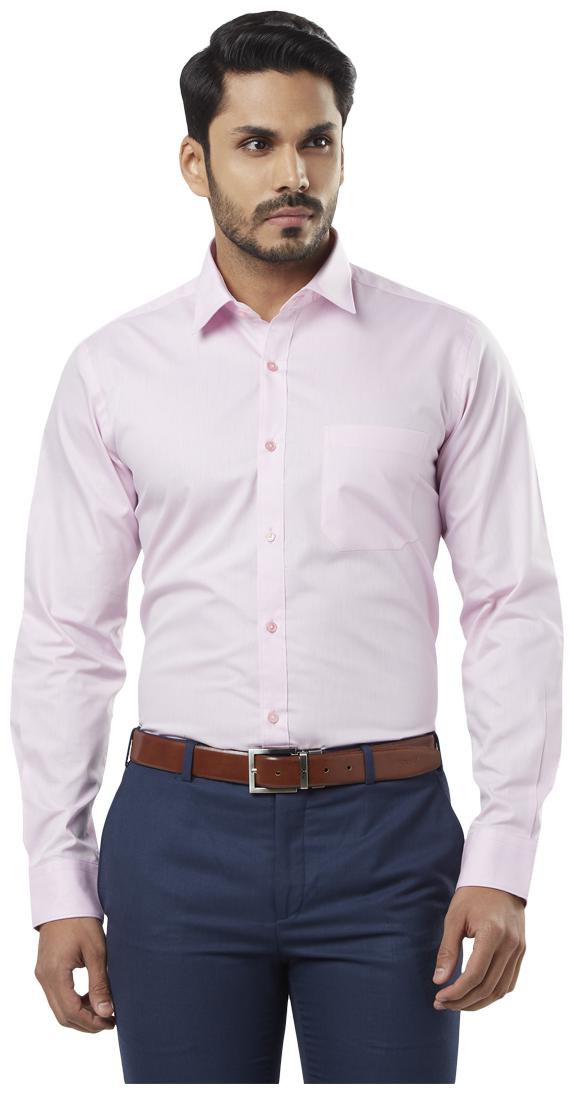 

Raymond Men Regular fit Formal Shirt - Red
