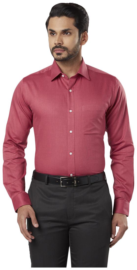 

Raymond Men Slim fit Formal Shirt - Red
