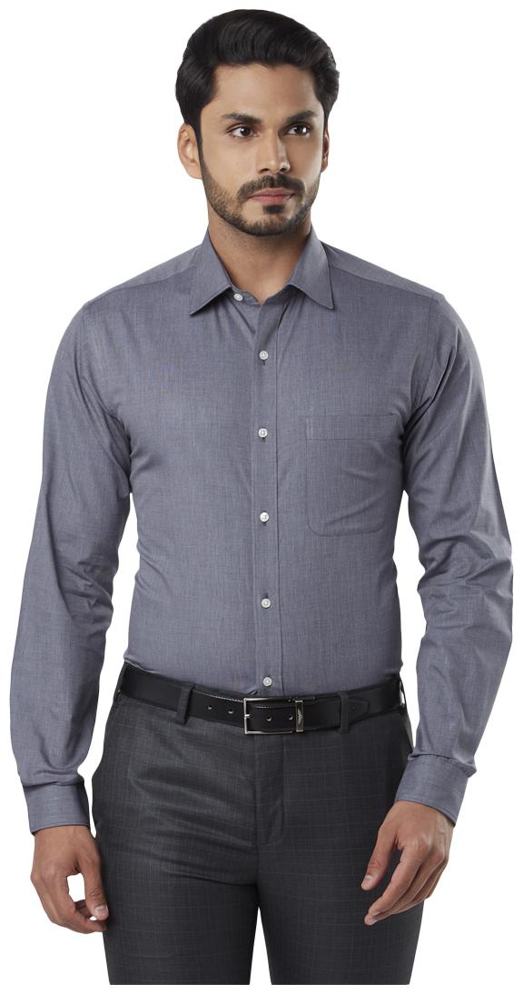

Raymond Men Slim fit Formal Shirt - Grey