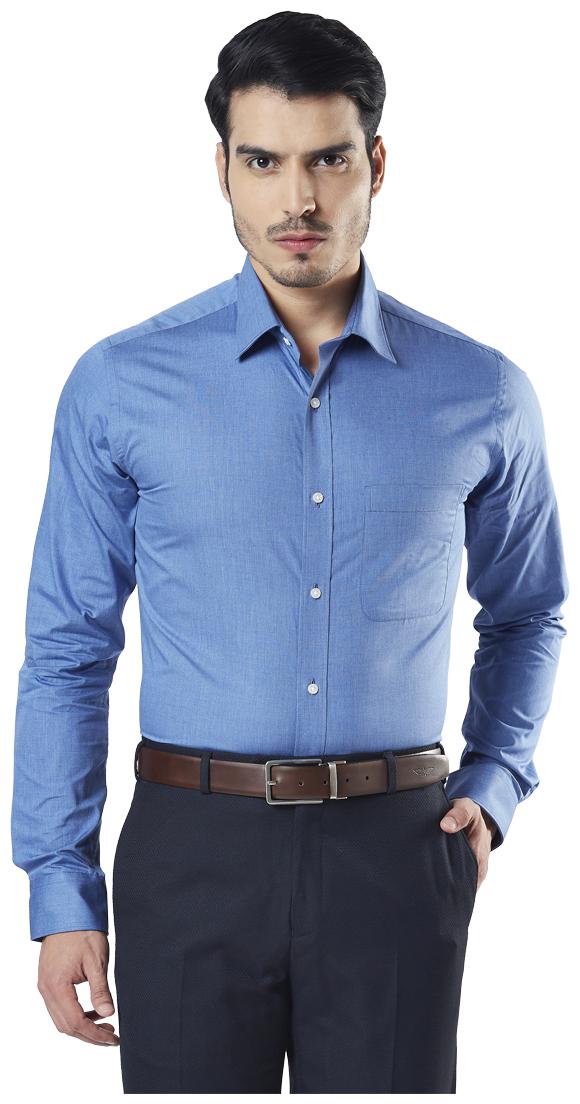 

Raymond Men Slim fit Formal Shirt - Blue