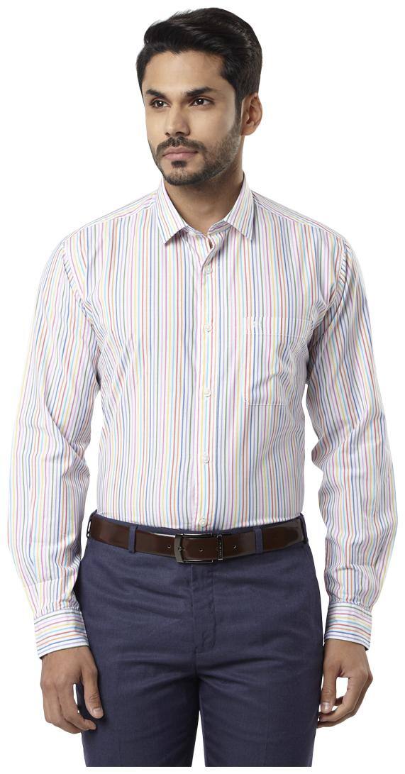 Raymond Men Slim fit Formal Shirt - White
