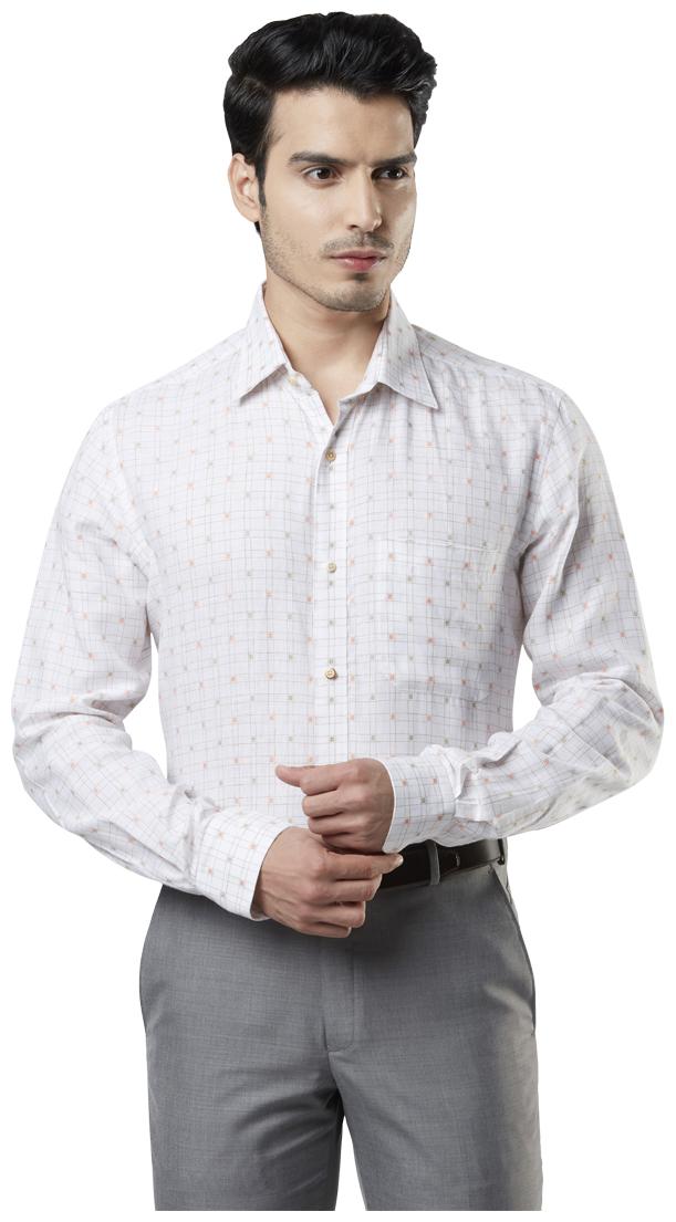 

Raymond Men Regular fit Formal Shirt - White