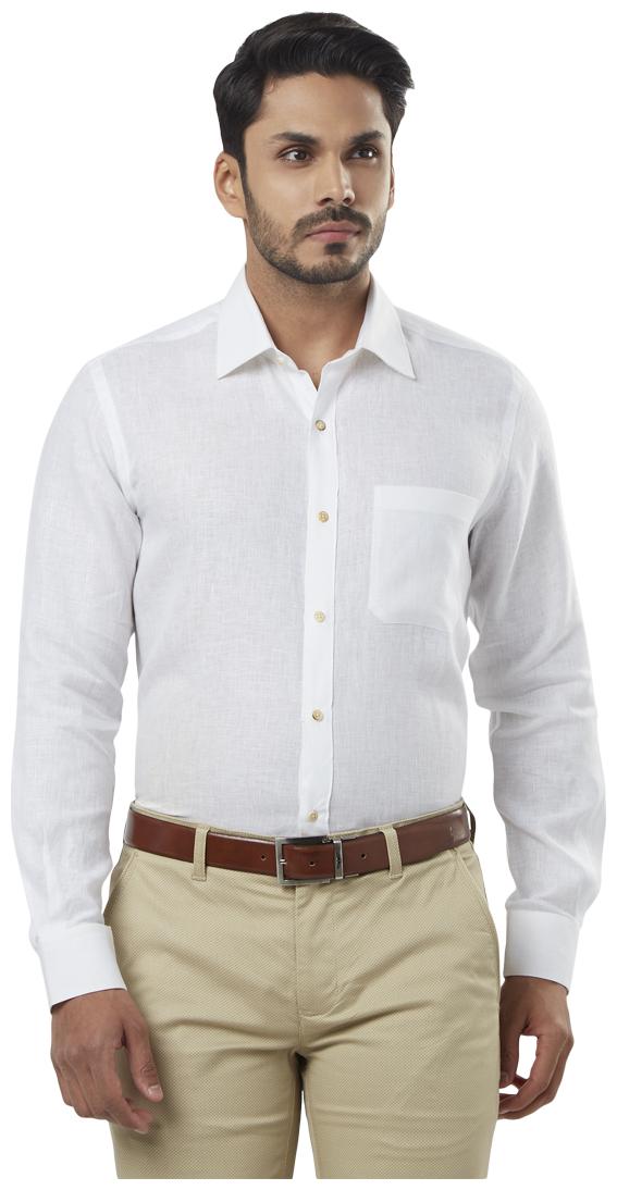 

Raymond Men Regular fit Formal Shirt - White
