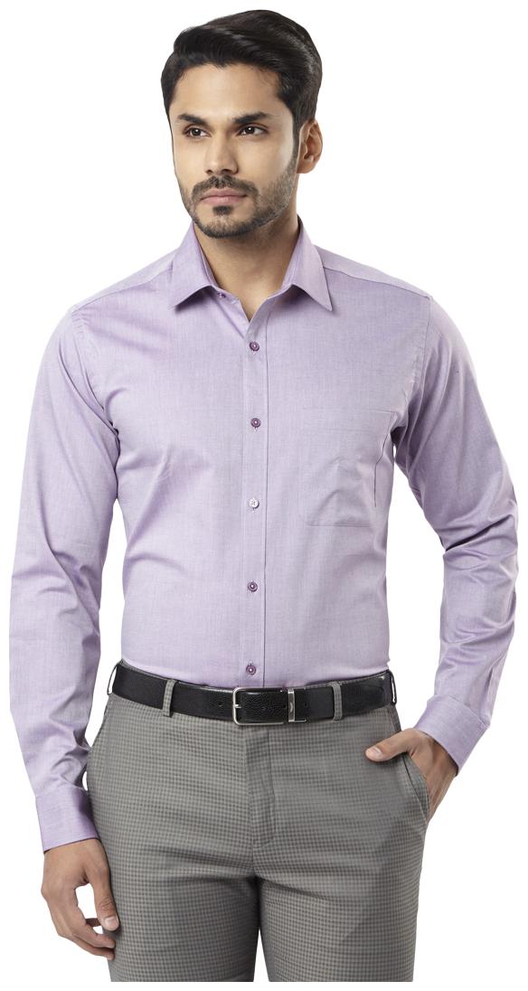 

Raymond Men Slim fit Formal Shirt - Purple