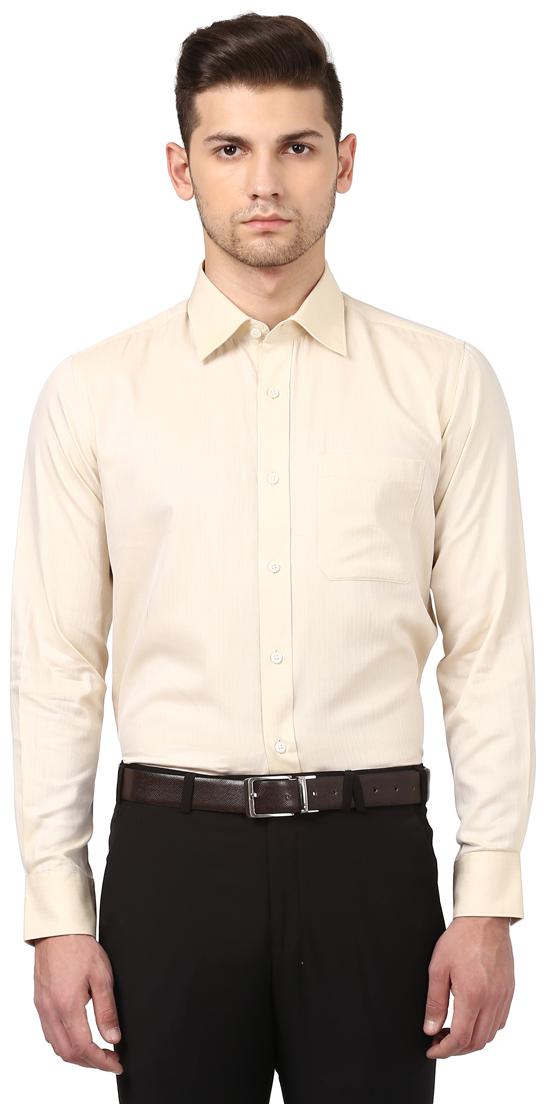 

Raymond Men Regular fit Formal Shirt - Brown