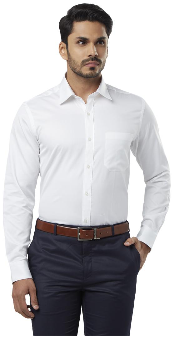 

Raymond Men Regular fit Formal Shirt - White