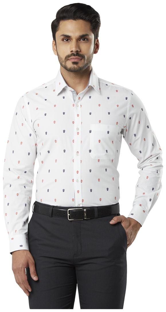 

Raymond Men Regular fit Formal Shirt - White