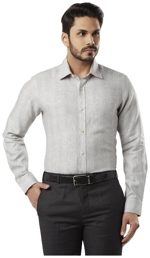 

Raymond Men Regular fit Formal Shirt - Grey