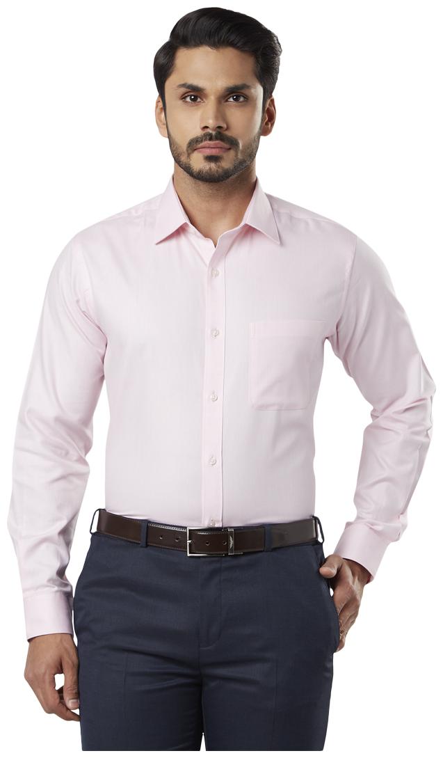 

Raymond Men Slim fit Formal Shirt - Pink