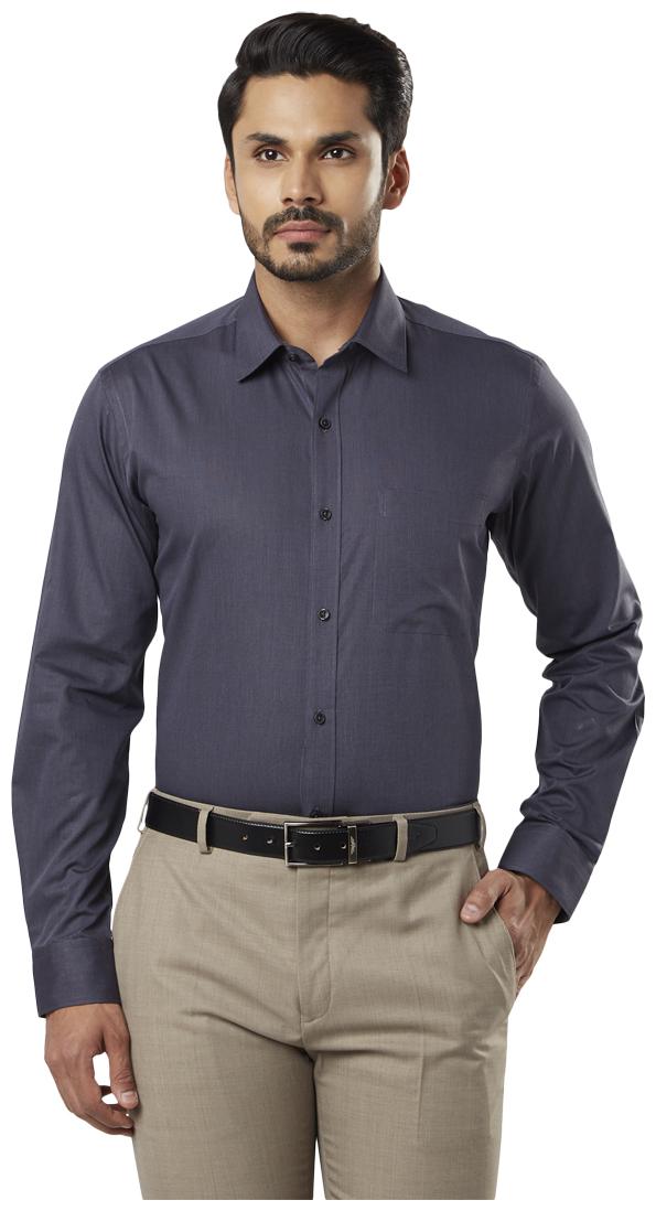 

Raymond Men Regular fit Formal Shirt - Grey