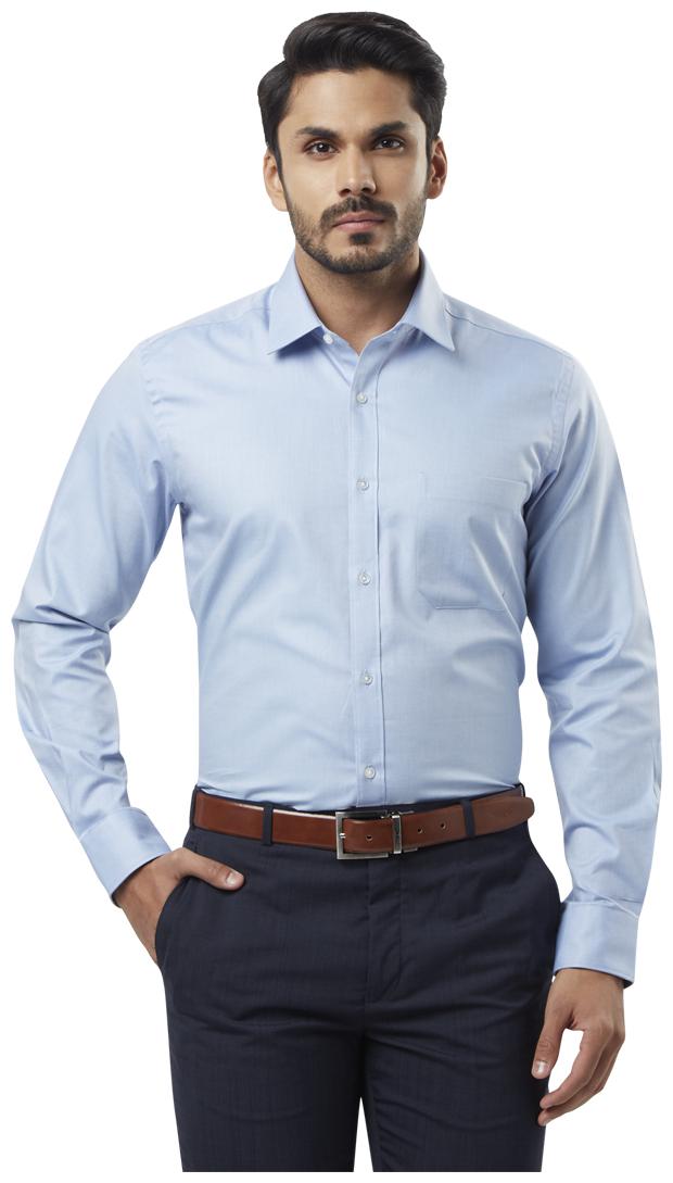 

Raymond Men Regular fit Formal Shirt - Grey
