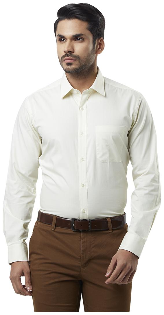 

Raymond Men Regular fit Formal Shirt - Brown