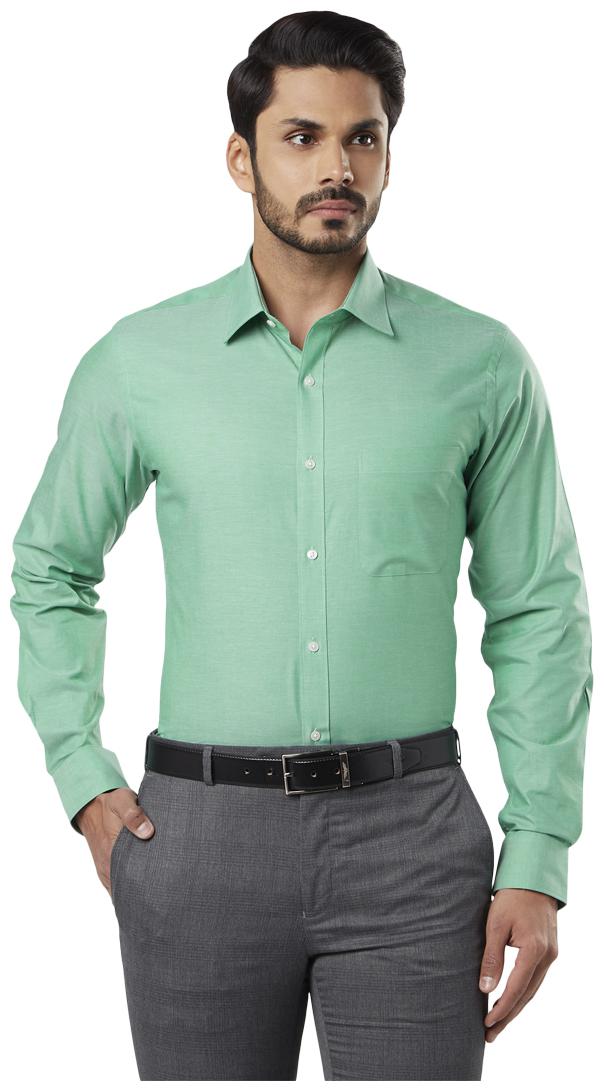 

Raymond Men Slim fit Formal Shirt - Green