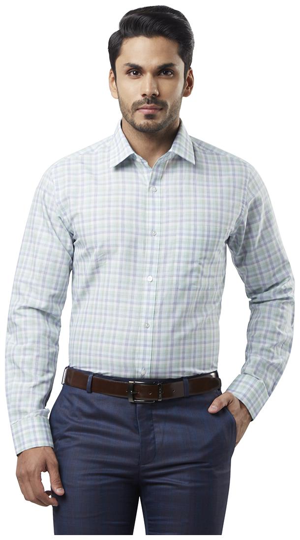 

Raymond Men Slim fit Formal Shirt - Green