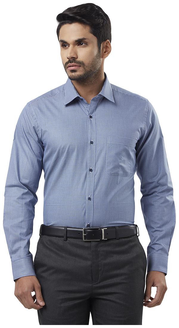 

Raymond Men Regular fit Formal Shirt - Blue