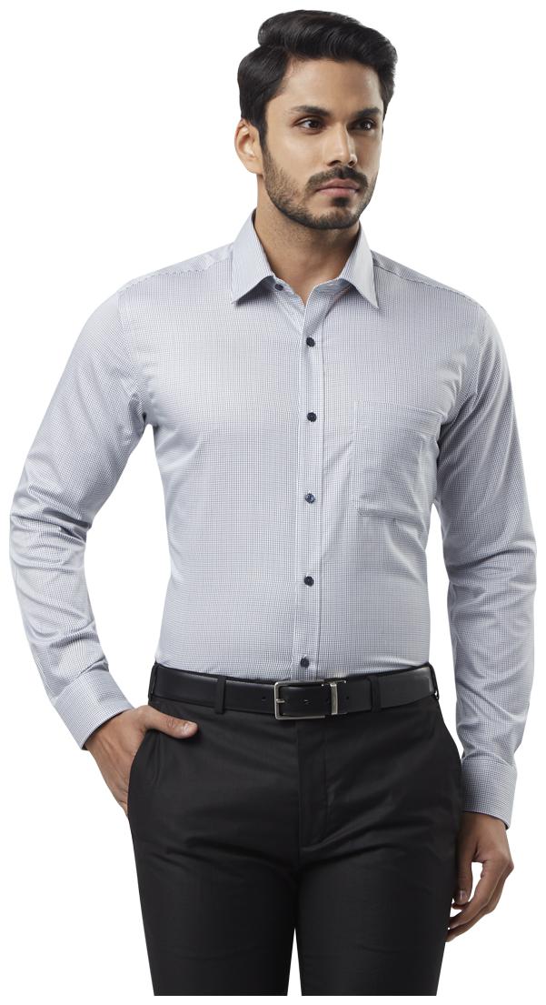 

Raymond Men Regular fit Formal Shirt - Grey