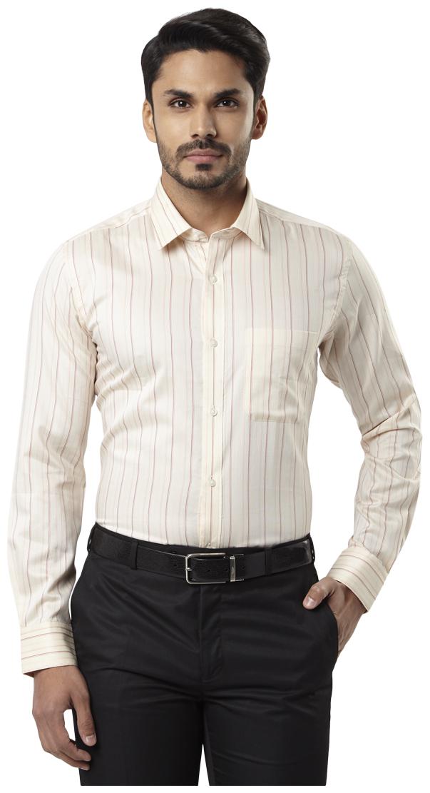 

Raymond Men Regular fit Formal Shirt - Yellow