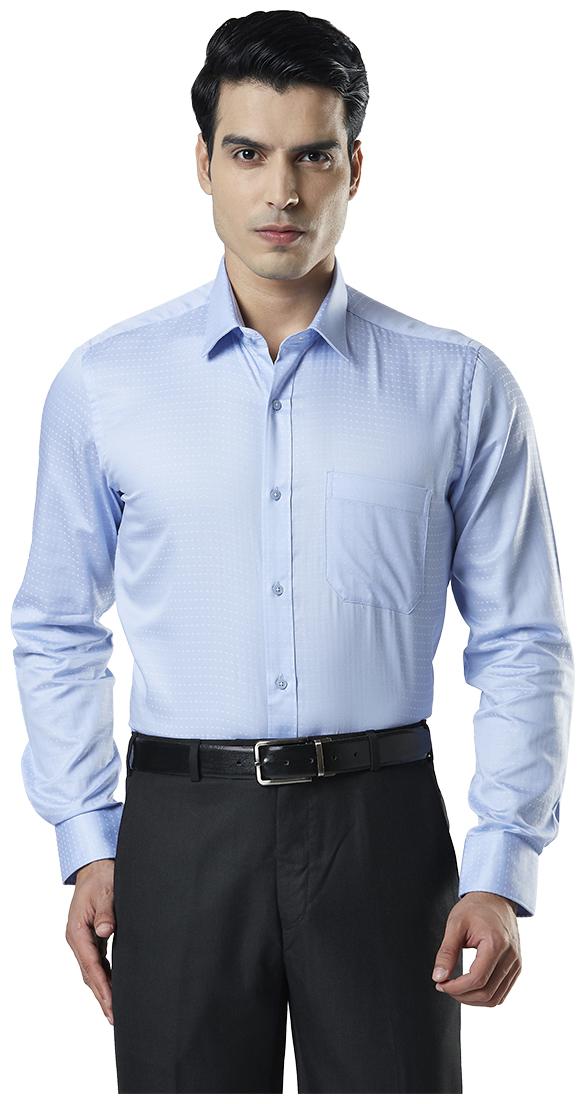 

Raymond Men Regular fit Formal Shirt - Blue