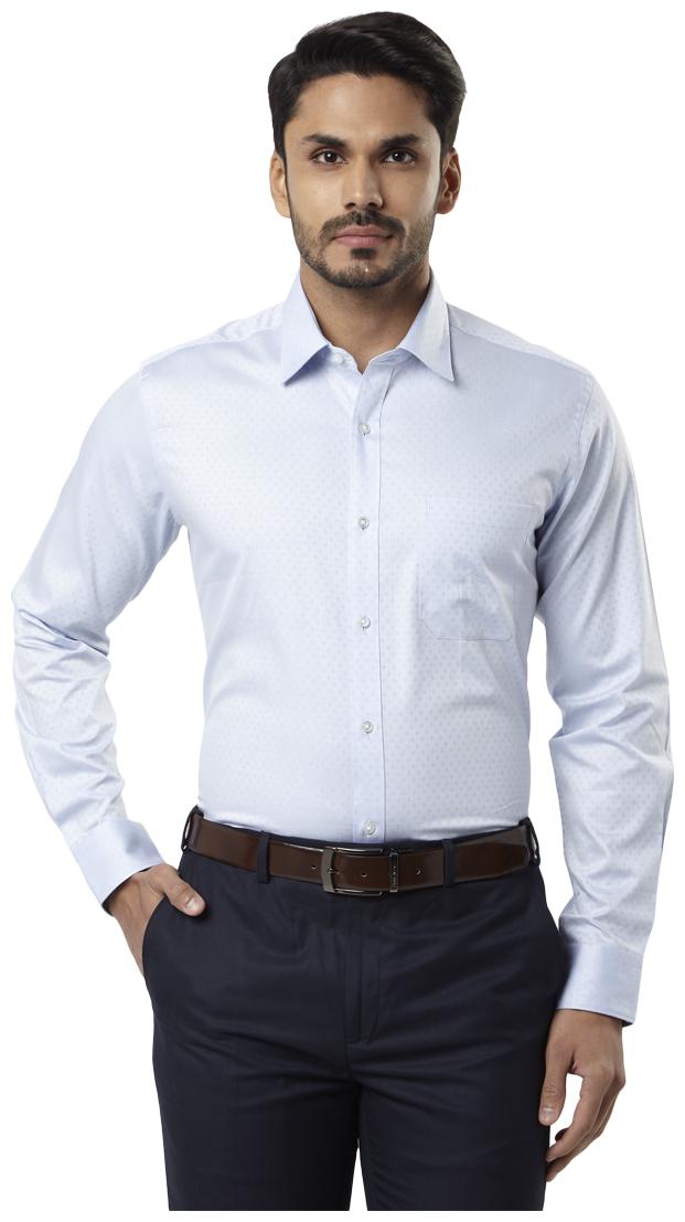 

Raymond Men Regular fit Formal Shirt - Blue