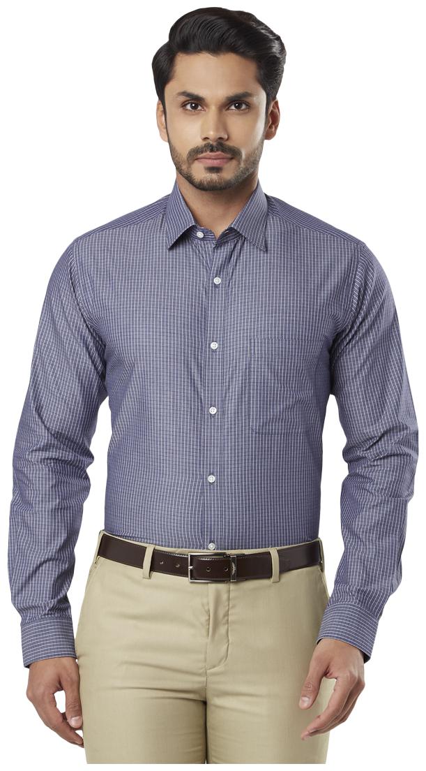 

Raymond Men Slim fit Formal Shirt - Blue