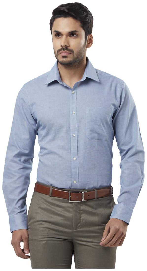 

Raymond Men Regular fit Formal Shirt - Green