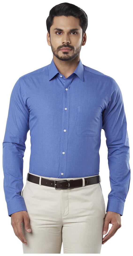 

Raymond Men Slim fit Formal Shirt - Blue