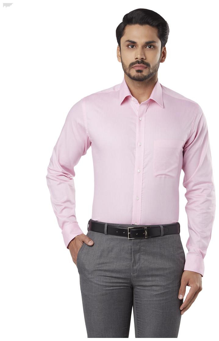 

Raymond Men Slim fit Formal Shirt - Pink