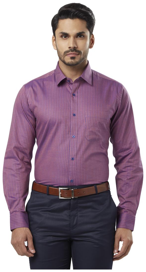 

Raymond Men Regular fit Formal Shirt - Red