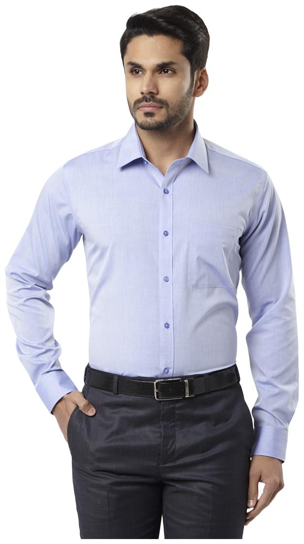 

Raymond Men Regular fit Formal Shirt - Blue