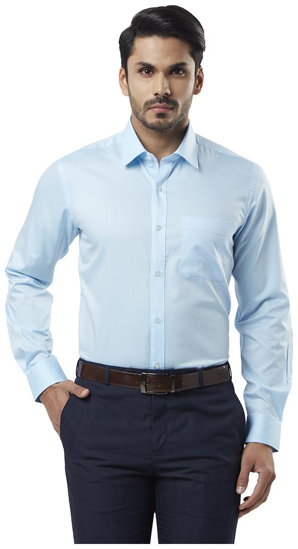 

Raymond Men Regular fit Formal Shirt - Orange