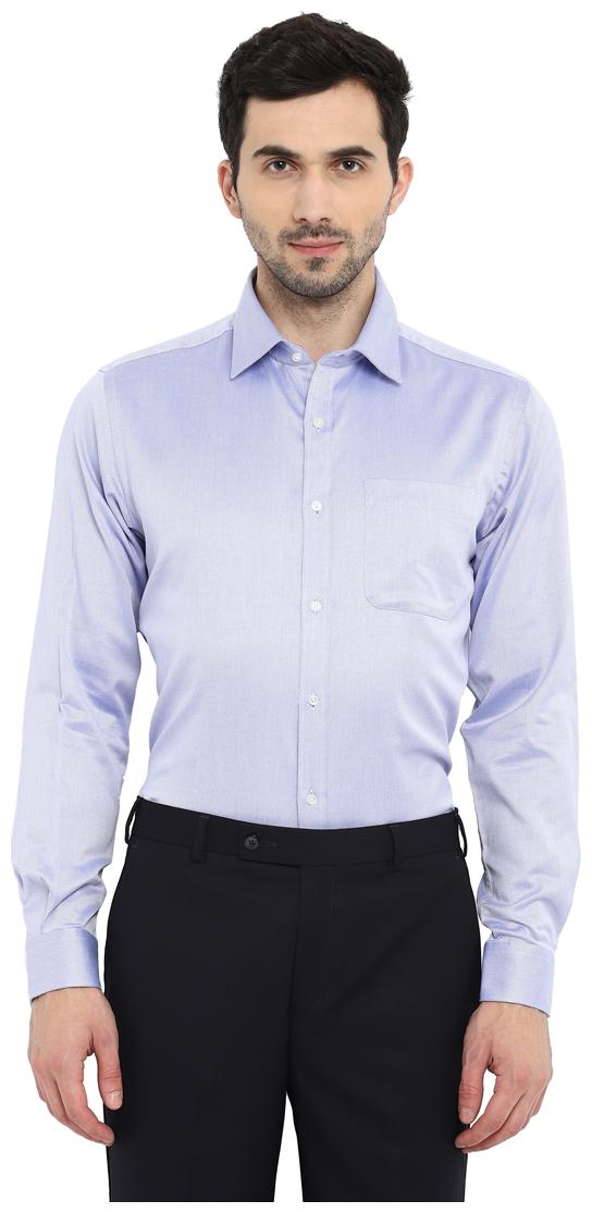 

Raymond Men Slim fit Formal Shirt - Blue