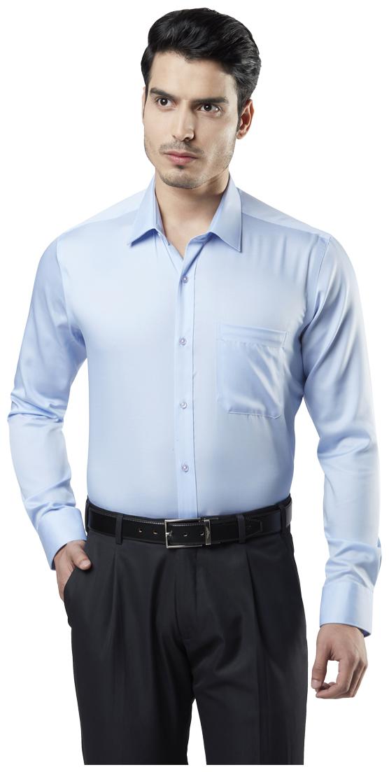 

Raymond Men Regular fit Formal Shirt - Blue