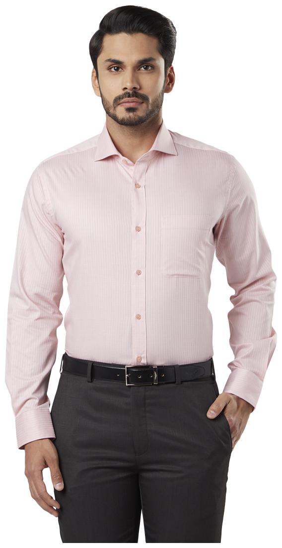 

Raymond Men Regular fit Formal Shirt - Pink