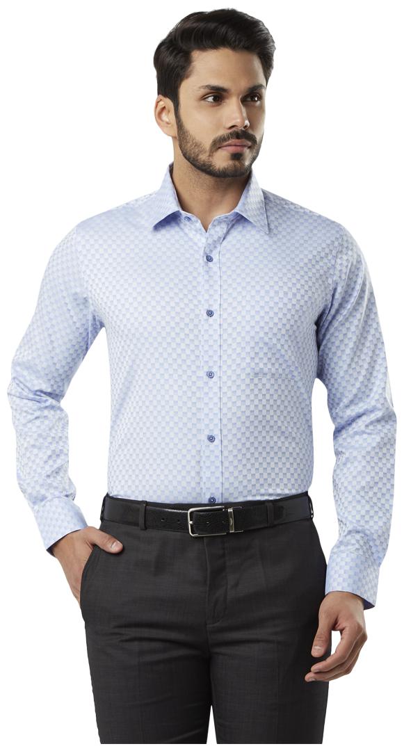 

Raymond Men Regular fit Formal Shirt - Blue