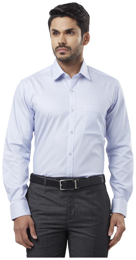 

Raymond Men Regular fit Formal Shirt - Blue