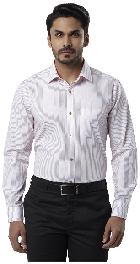 

Raymond Men Regular fit Formal Shirt - Red