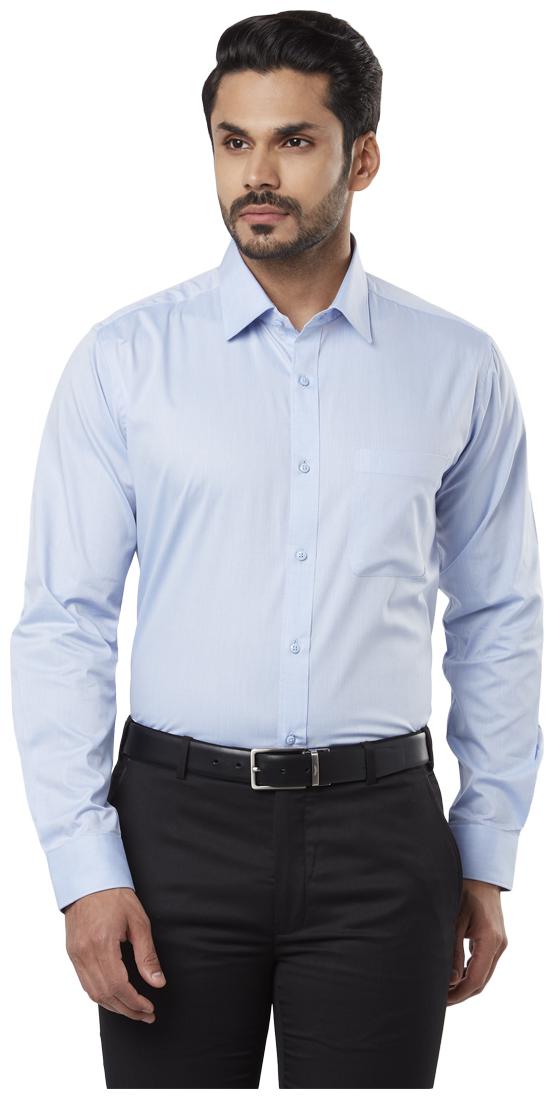 

Raymond Men Slim fit Formal Shirt - Blue
