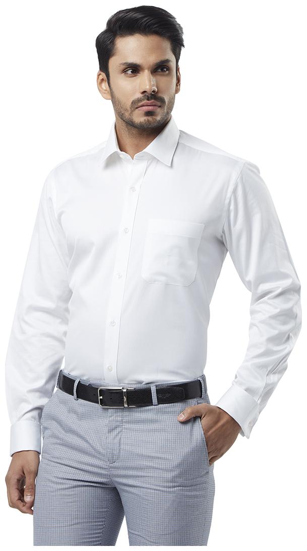 

Raymond Men Regular fit Formal Shirt - White